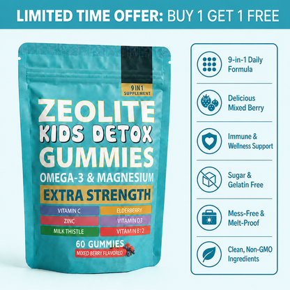 Luvona - Kids Multivitamin & Detox Gummies