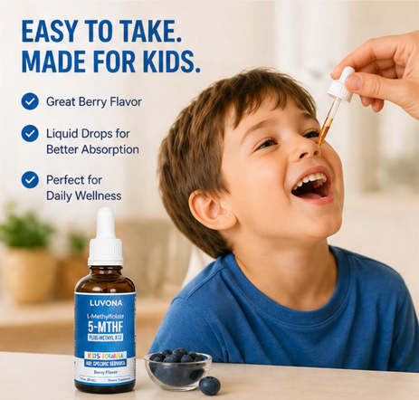 Luvona - B12 Berry Kids Drops