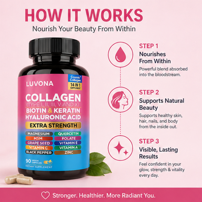 Luvona - Multi-Collagen Capsules