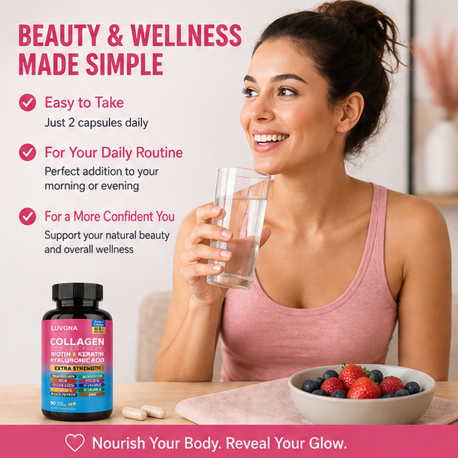 Luvona - Multi-Collagen Capsules