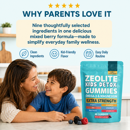 Luvona - Kids Multivitamin & Detox Gummies
