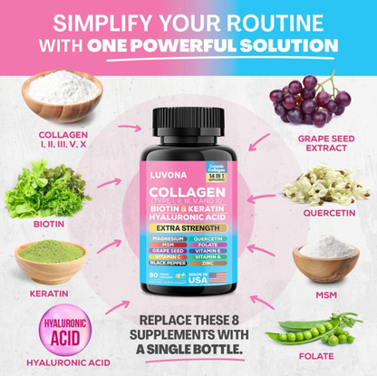 Luvona - Multi-Collagen Capsules