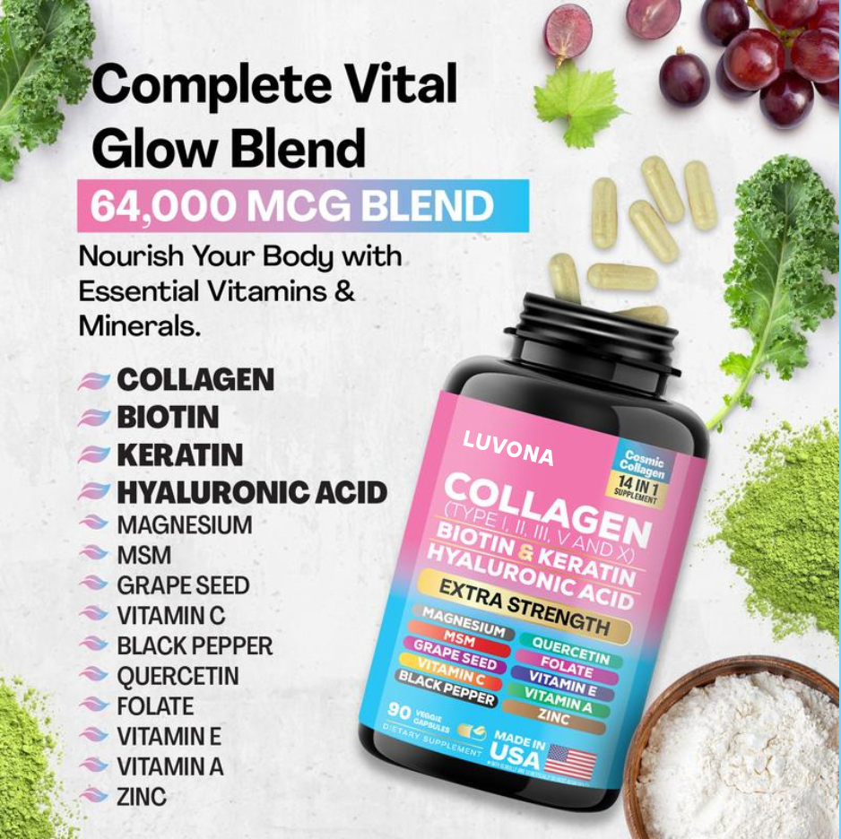 Luvona - Multi-Collagen Capsules