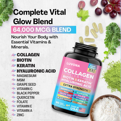 Luvona - Multi-Collagen Capsules